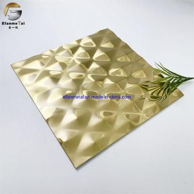 Ef317 China Original Factory Hotel Elevator Panels 0.8mm Price Sapphire Blue Embossing Stainless Steel Plates