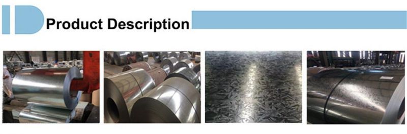 Factory Fast Delivery Z30~Z275 Full Hard Galvanized Steel Coil