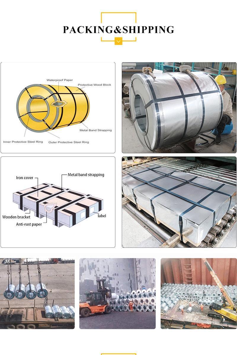 Iron Sheet Building Roofing Material Cold Roll/Hot Rolled Steel Coil Color Coated and Galvanized PPGI/PPGL Steel Coil