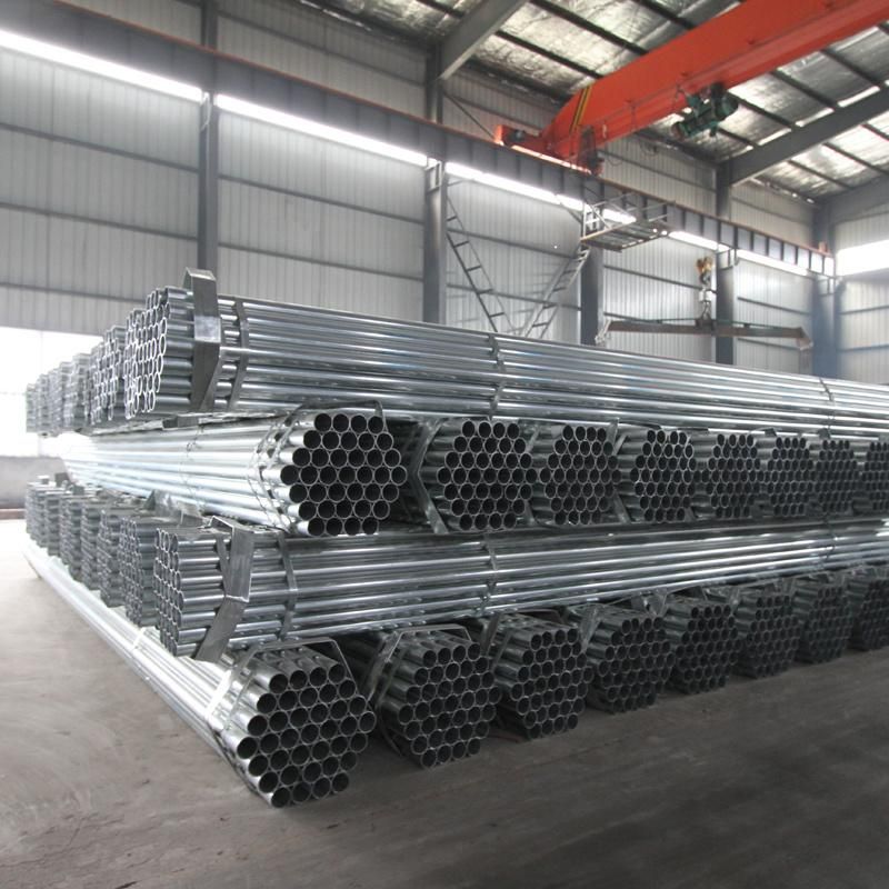 Round Welded Jn 12mm-114mm Tianjin, China Threaded Steel Pipe 48.3mm