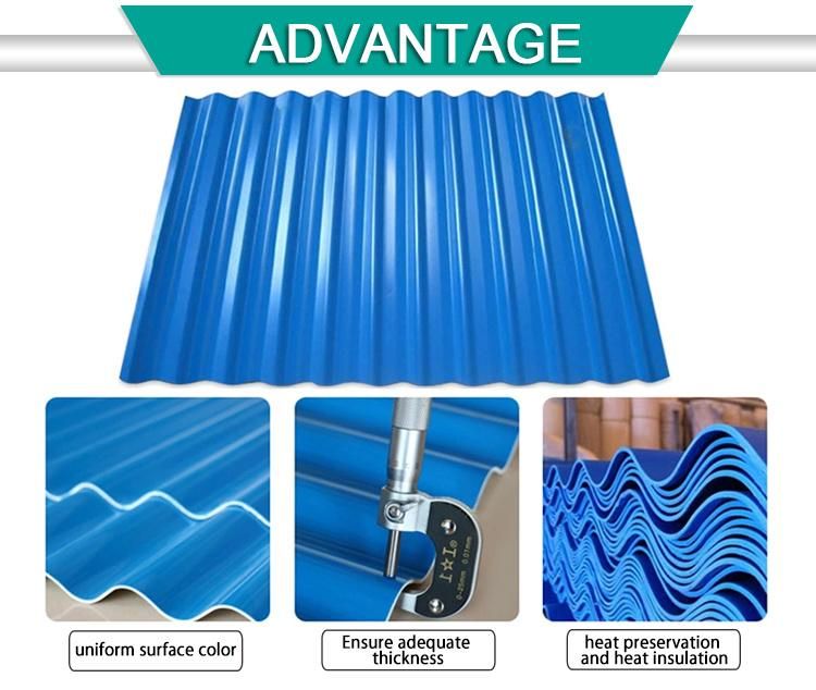 Best Price Roofing Building Material PPGI Color Coated Galvanized Steel Corrugated Roofing Sheet