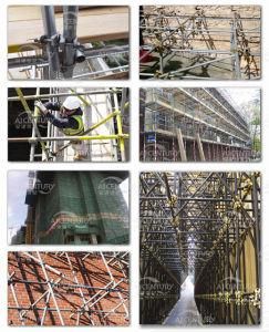 Steel Pipe Scaffolding with Coupler for Building Construction, Guangzhou Factory