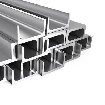 Factory Price 6 9 12 Meters C Shaped Profile 304 304L 316 316L 310 Cold Rolled Stainless Steel U Channel for Glass Door