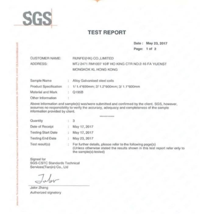 C5 Coating Standard CRNGO Silicon Steel