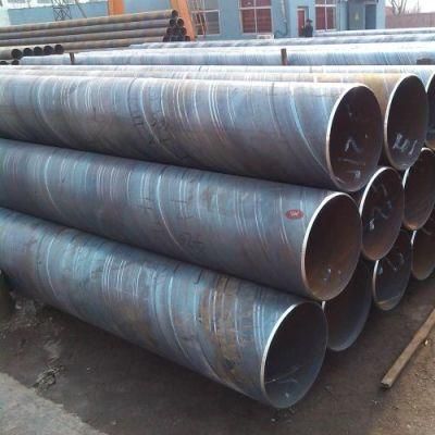 ASTM A252 Carbon Spiral Steel Pipe Black Iron Pipe Welded Sch40 Metal Steel Tube