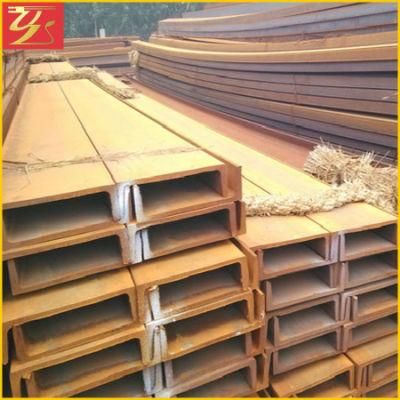 75ton Hot Rolled Stock Q235B Mild Steel Channel