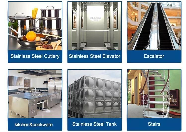 Building Material Cold-Rolled Steel Price 201/304 Stainless Steel Coil for Sale