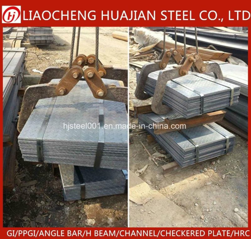 Ss400 A36 Hot Rolled Chequered Plate Ms Checkered Plate