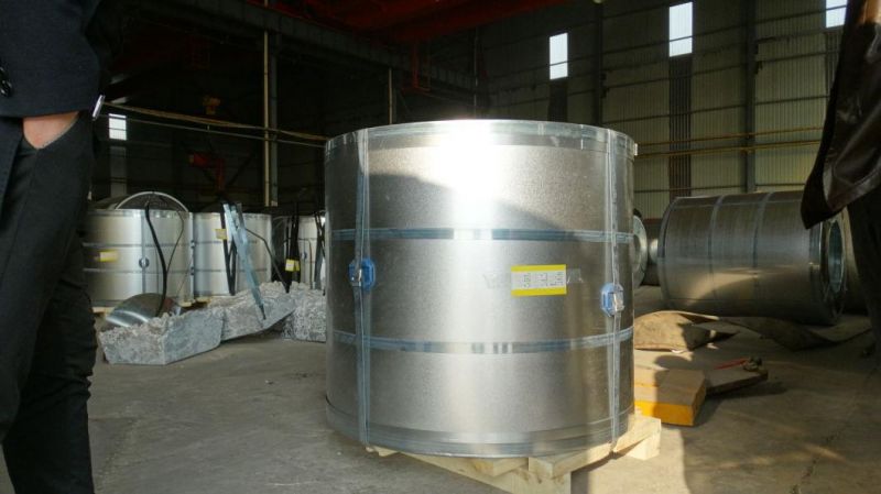 Gi-Spangle zinc coated steel coil