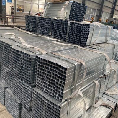Square Galvanized Steel Pre Zinc Pipe Constrction Pipe