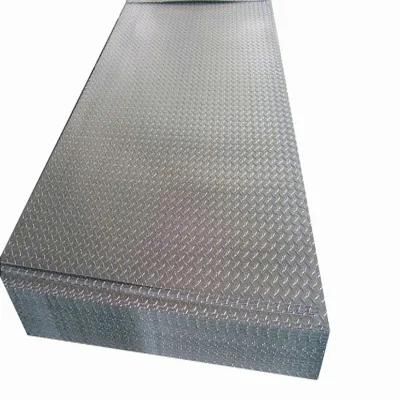 Black Iron Q235 Ss400 Hyacinth Bean Carbon Checkered Steel Plate