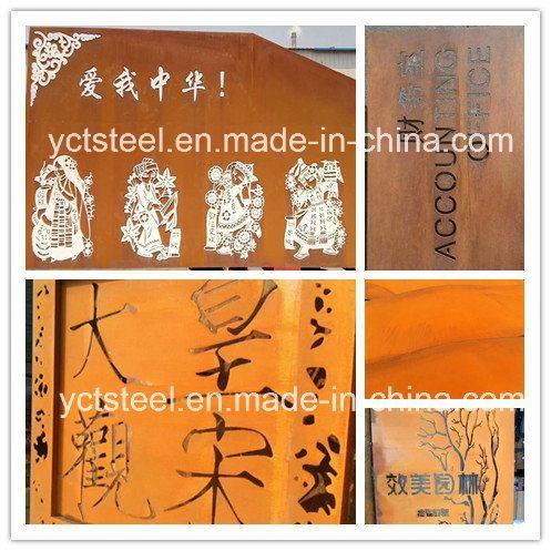 Weather Resistant Steel Plate Rusty Steel Plate Corten a / B Plate Steel