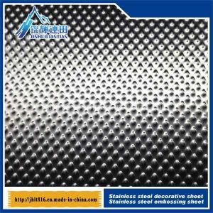 Decorative Stainless Steel Wall with a Panel Stamping Steel DOT Pattern