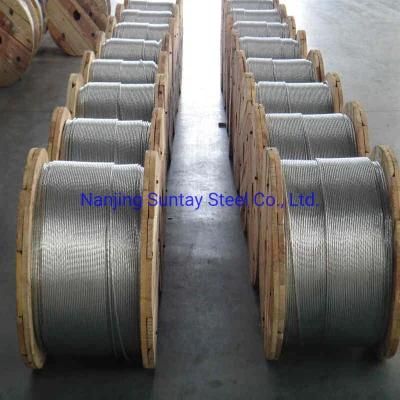 5/16&quot; Ehs Galvanized Strand Class a 10m on a Continuous Wooden Reel 5000&quot;