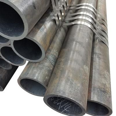 Excellent Quality Hot Rolled 6m Q195, Q235, Q345, Q195, Q215 ERW Metal Steel Round Tube Black Carbon Steel Pipe