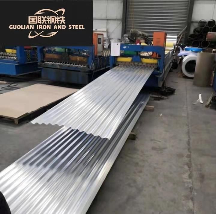 Factory Price Metal Zinc Coated Color Coated Corrugated Roofing Sheet for Building