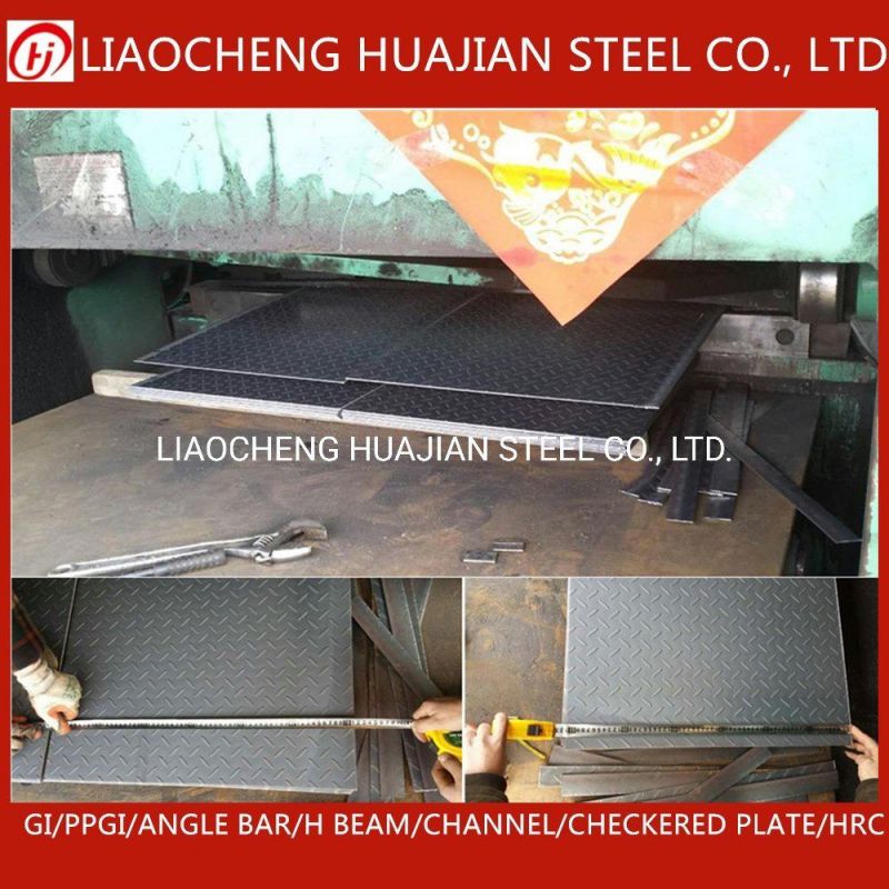 A36 Grade Supolier Mild Steel Plate with Checker Plate