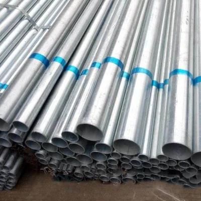 Factory Directly BS1387 ERW Hot Dipped Galvanized Steel Pipe