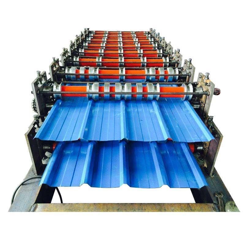 Wall Panel Press Tile Roof Sheet Steel Tiles Making Machine