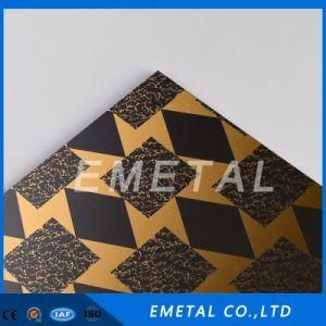 Inox Cold Rolled 201 304 430 316 1.0mm Thick Embossed Surface Finish Decorative Stainless Steel Sheet Plate