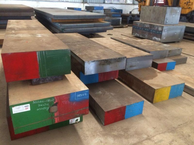 4Cr13 1.2083 S136 420 ESR Annealed Black Surface Forged Die Steel Block
