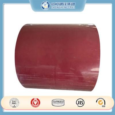 Prime Quality Z275 Prepainted Color Coated Steel Coil for Building Materials