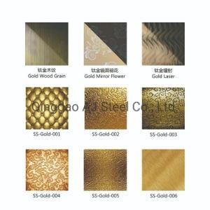 304 316L Color Coated Mirror Finished Stainless Steel Sheet