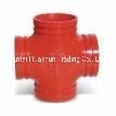 F/THREADED REDUCING GROOVED CROSS WITH FM/UL Approval