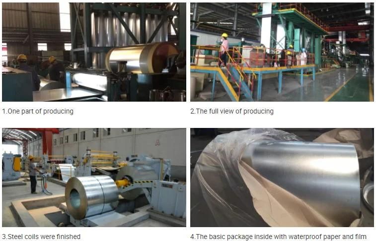 Dx51d Regular Spangle Galvanized Steel Strip Coil
