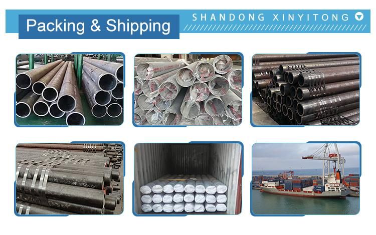 ASTM A53gr. B Astma312 TP304 Carbon Seamless Steel Pipe Tube
