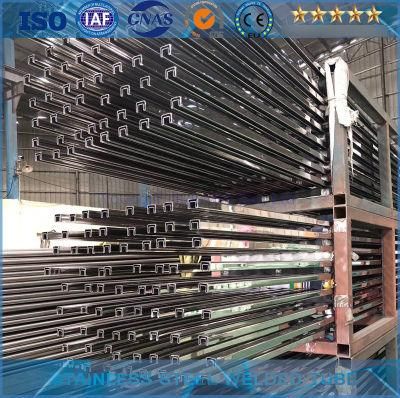 201 304 316 Stainless Steel Groove Pipe/Slotted Tube for Handrail