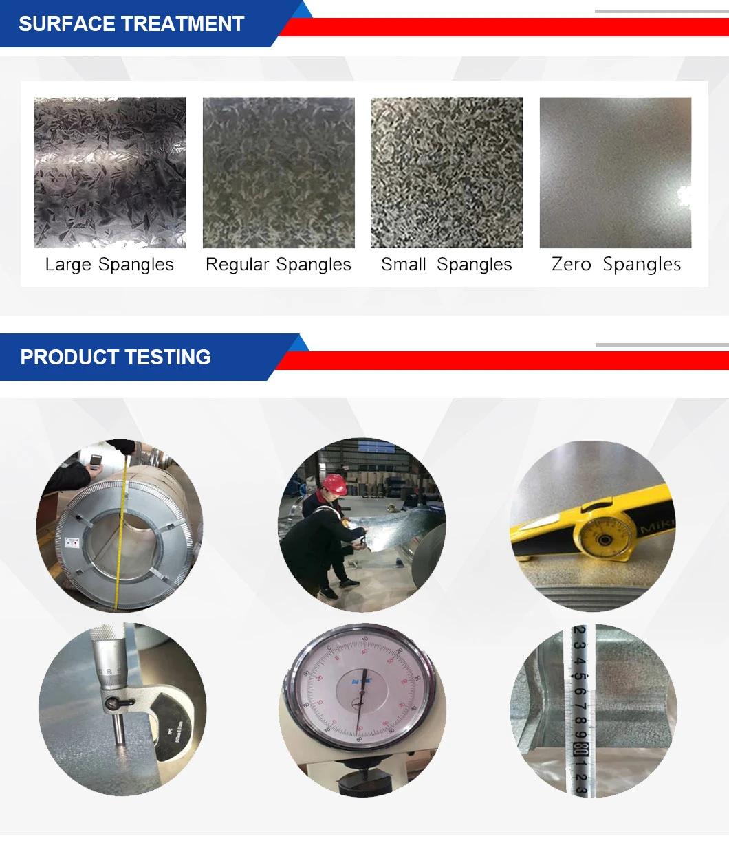PPGI/HDG/Gi/Secc Dx51 Zinc Coated Cold Rolled/Hot Dipped Galvanized Steel Coil/Sheet/Plate/Reels/Metals Iron Steel