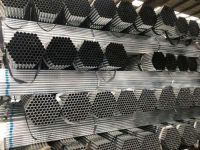 Gi Pipe/Scafolding Tube, Galvanized Pipe Threaded, Steel Scaffolding Pipe