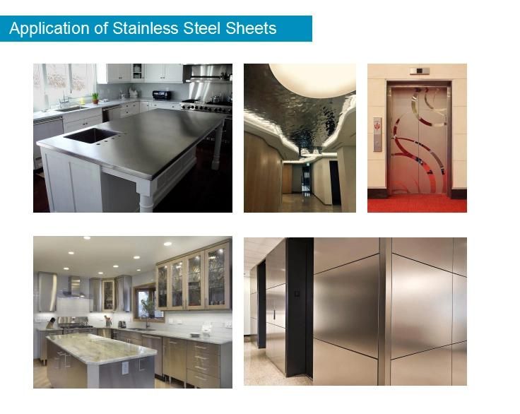 201 304 316 430 Stainless Steel Sheet 2b Ba No. 4 Mirror Finish Plate
