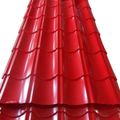 Red 960mm Corrugated Color Roofing Sheet