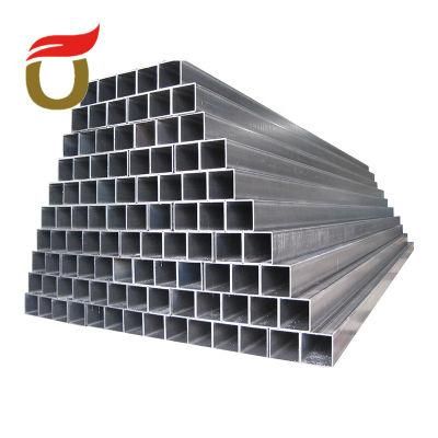 Building Material Galvanized Square Steel Pipes and Tubes for Shelter Structure