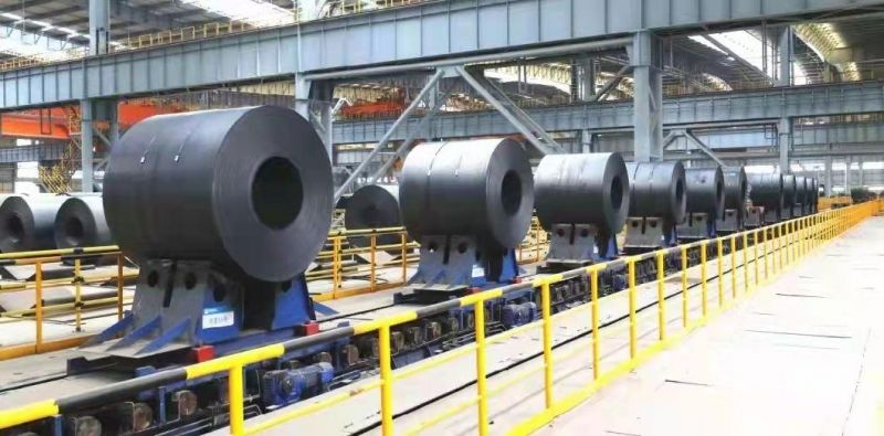 Factory Price St52 5mm 3mm Thickness Hot Rolled Black Iron Steel Coil