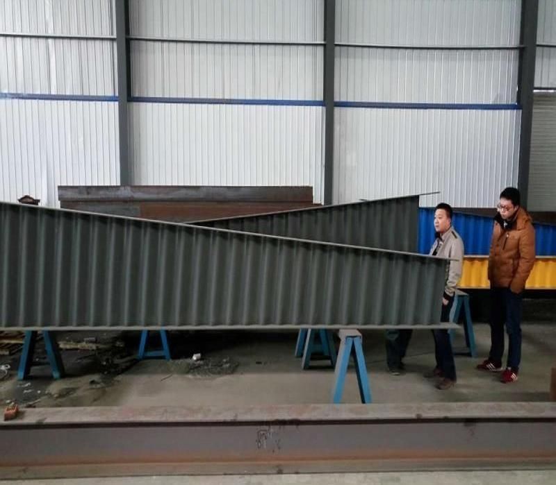 Corrugated Web H-Beam Automatic Welding Line