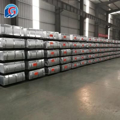 Roofing Sheet Galvanized Corrugated Steel Sheet Hot Dipped Galvanized 60g Corrugated Gi Steel Sheet