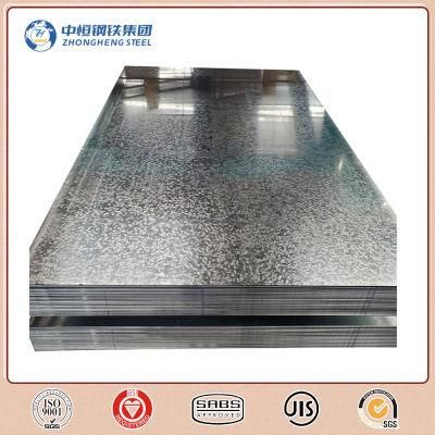 Hot Dipped 1.2mm Thickness 12 14 16 18 20 22 24 26 28 Gauge Gi Plain Metal Sheet Galvanized Steel Sheet