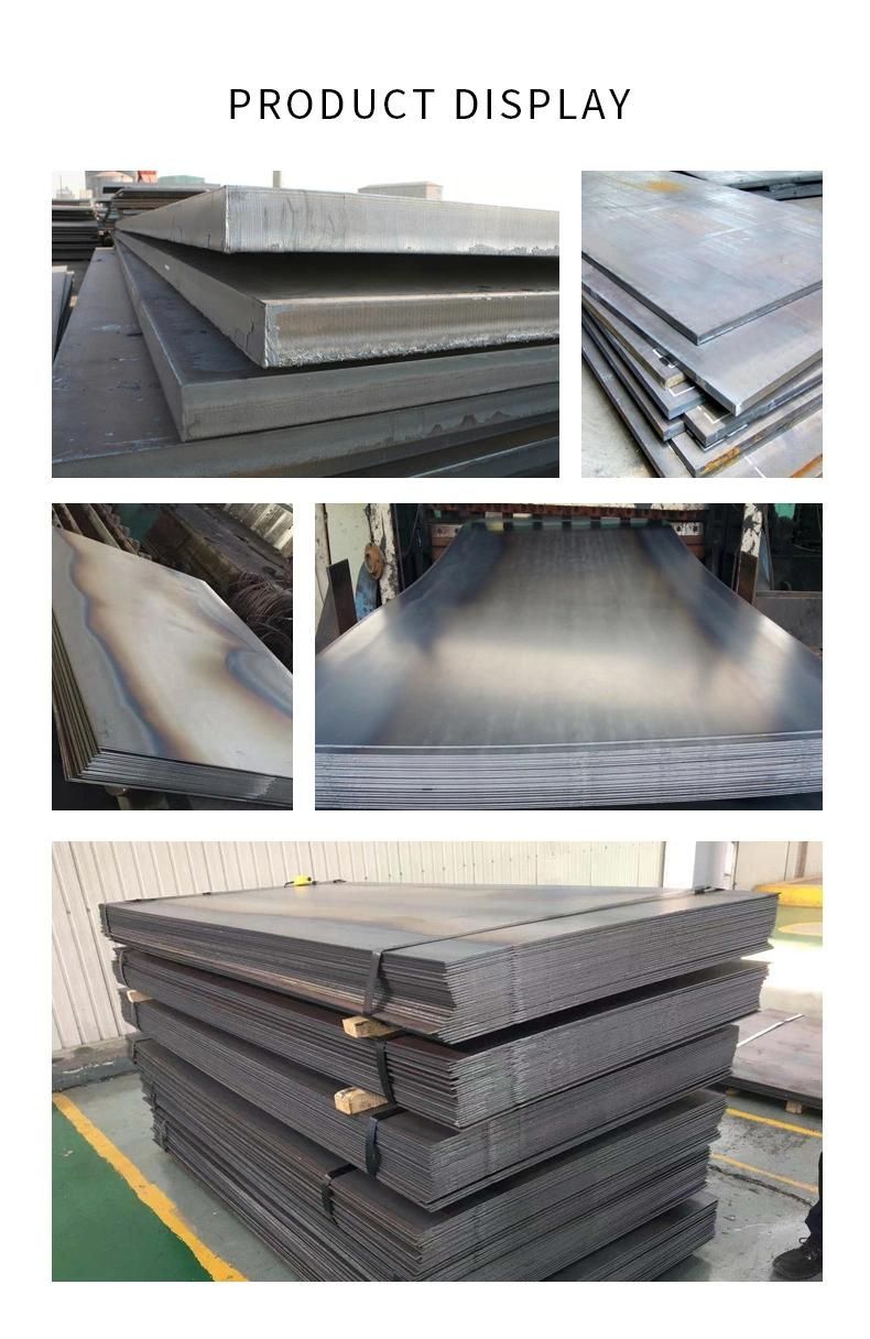 Factory Direct Hr SAE1006/A36/Ss400/Q235 Pickled Oiled Hot/Cold Rolled Metal Iron Mill Mild Ms Carbon Steel Plate for Building Material /Manufacturing/Ship