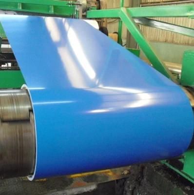 Shandong Factory 0.5 mm Thick 9016 Ral 5006 PPGI Color Coated Galvanized Steel Coil with Low Price