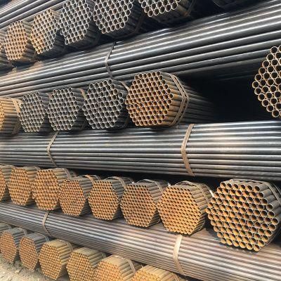ASTM A53 Gr. B ERW Schedule 40 Black Carbon Steel Pipe Used for Oil and Gas Pipeline