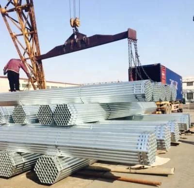 S235 2mm Thickness Round Galvanized Tube