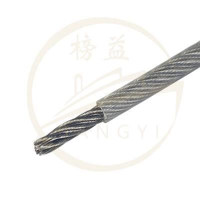 Transparent Coated Wire Rope 7X7 Plastic PVC Coated Steel Wire Rope
