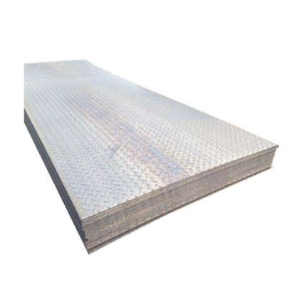 Hot Rolled Ms Mild Carbon Checkered Steel Plate for Building Material