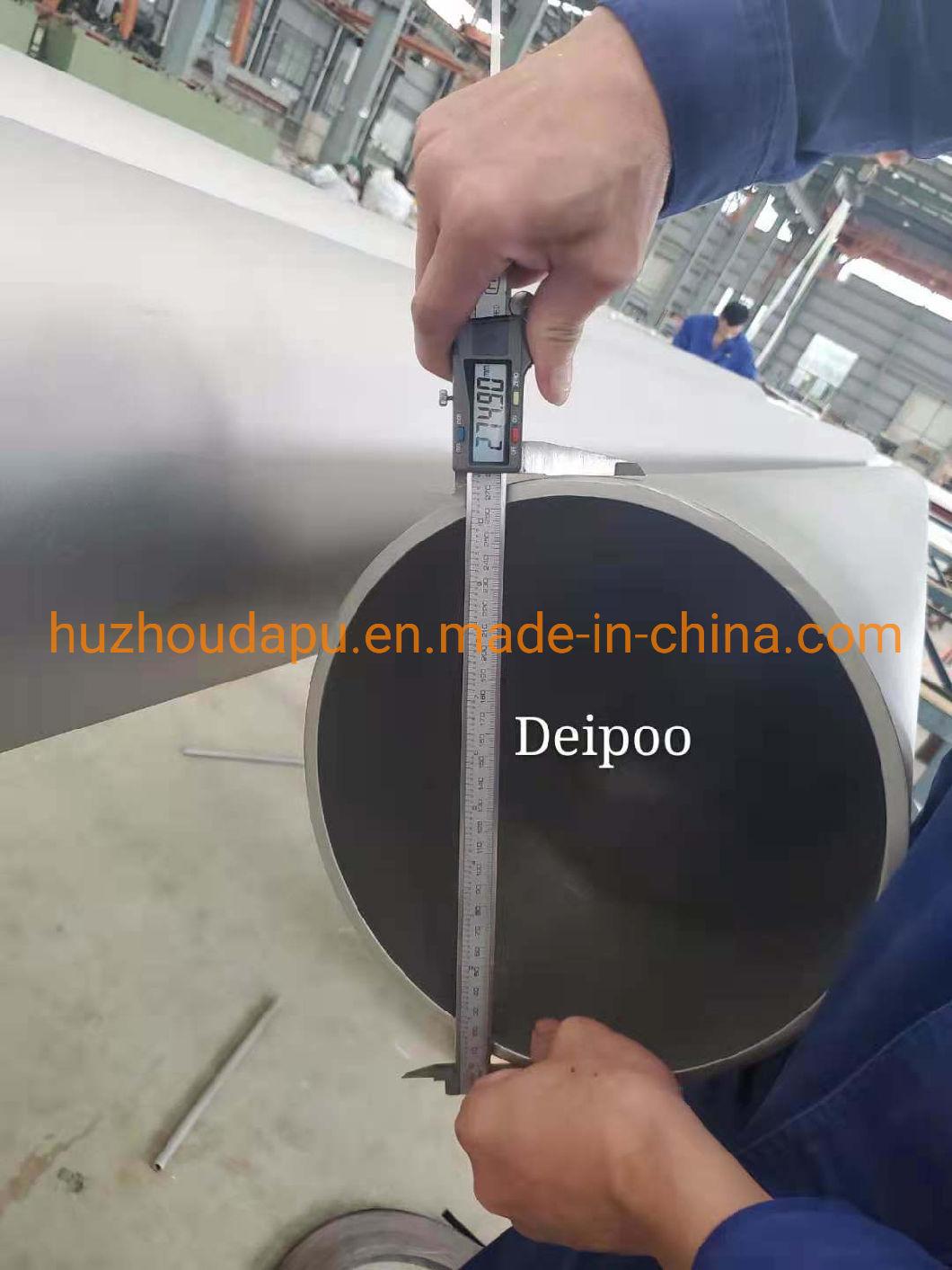 China Manufacturer 304L (1.4306) 316L (1.4404) 347H 904L S32750 S31803 S32205 S32750/S32760 Stainless Steel Seamless or Stainless Welded Pipe
