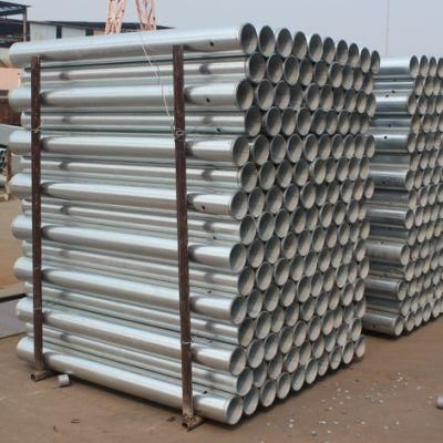 48.3mm En39 ERW Galvanized Steel Pipe Manufacturers Direct Delivery Fast