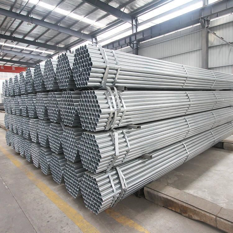 Q235B Galvanized Seamless Round Steel Pipe DC01 Zinc Steel Pipe Bending ASTM A106 B Galvanized Steel Tube