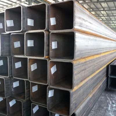Black Square Hollow Section Carbon Steel Pipe, Galvanized Steel Pipe